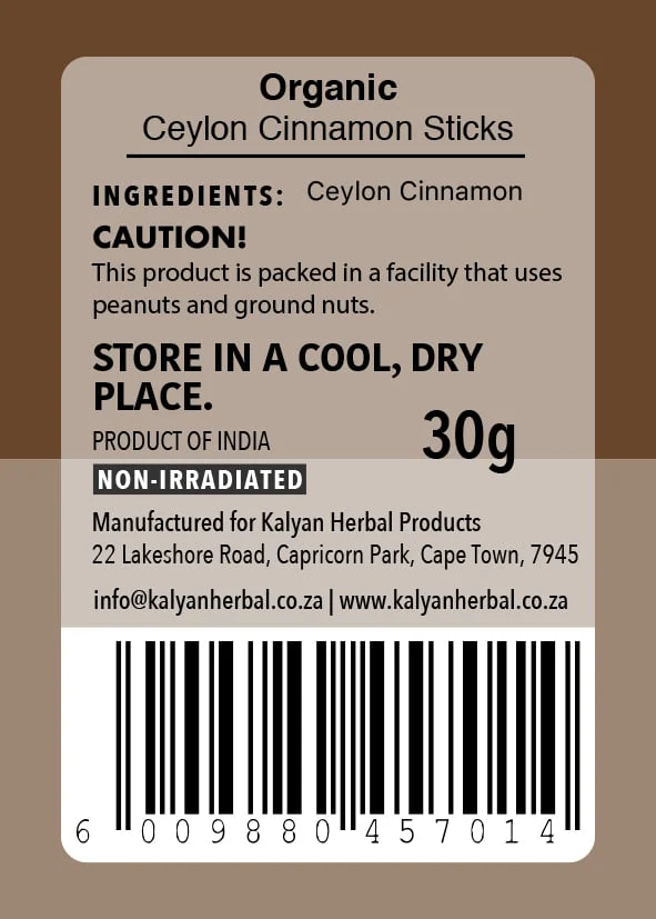 A Little Something - Cinnamon Sticks Organic 30g - Image 2