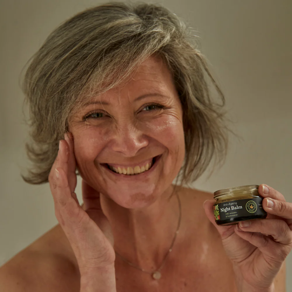 Back 2 Nature - Anti-ageing CBD Night Balm 50ml - Image 5