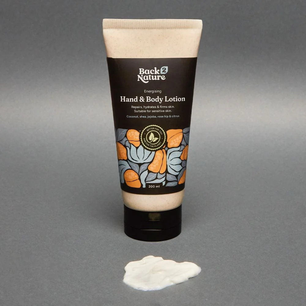 Back 2 Nature - Energising Hand & Body Lotion 200ml - Image 2