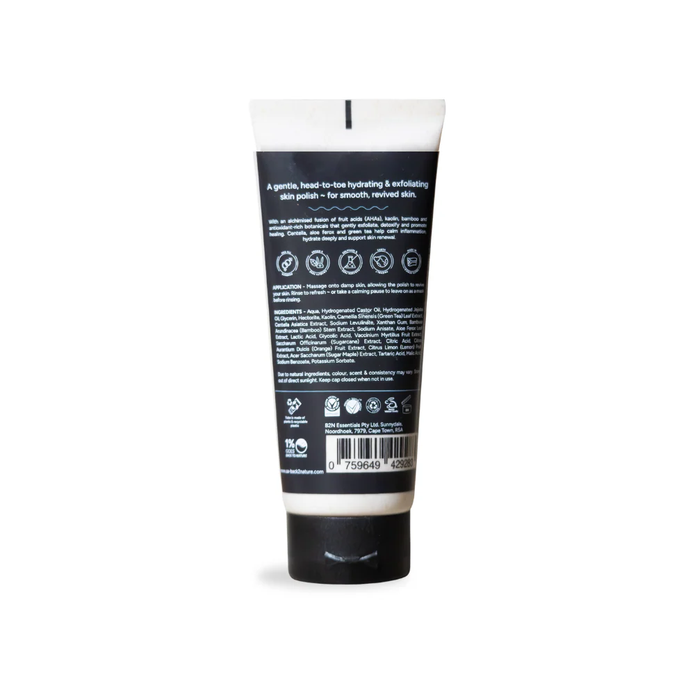 Back 2 Nature - Face & Body Exfoliating Polish 100ml - Image 4