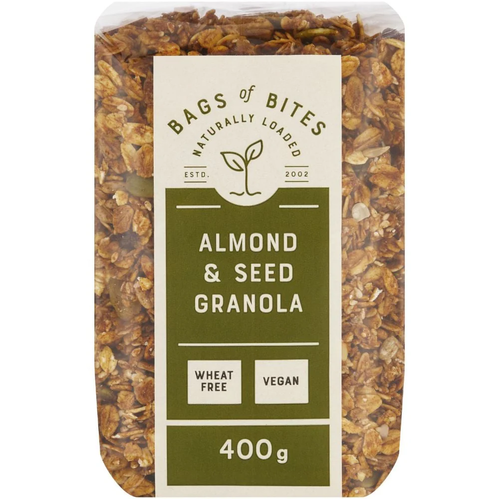 Bags of Bites - Granola Almond & Seed 400g