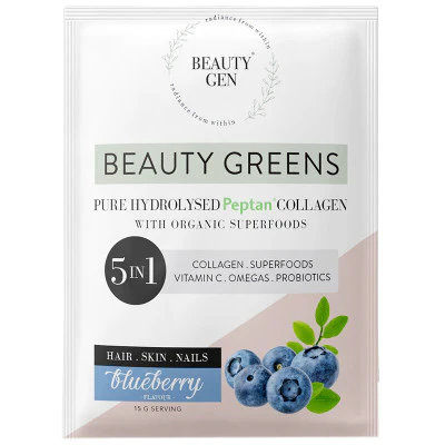 Beauty Gen - Beauty Greens Blueberry 450g - Image 3