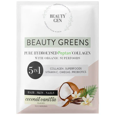 Beauty Gen - Beauty Greens Coconut Vanilla 450g