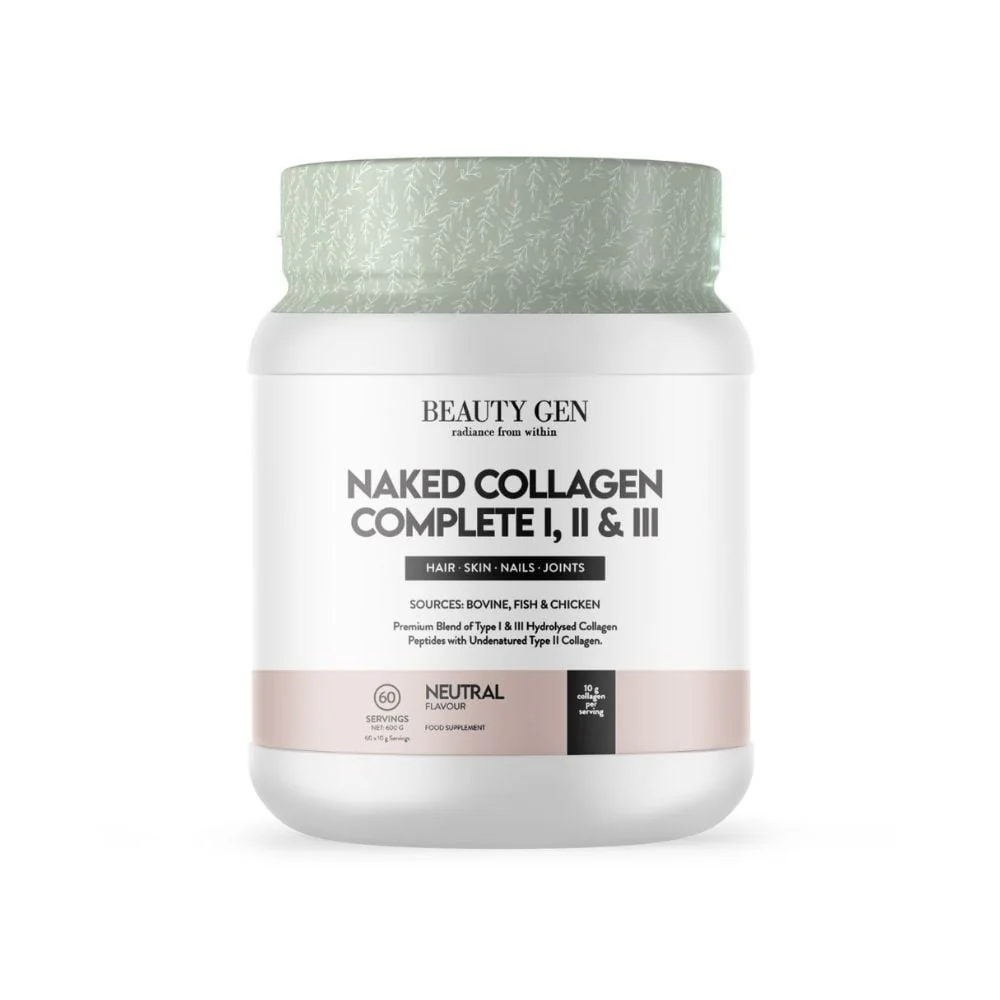 Beauty Gen - Naked Collagen Complete I, II & III 600g