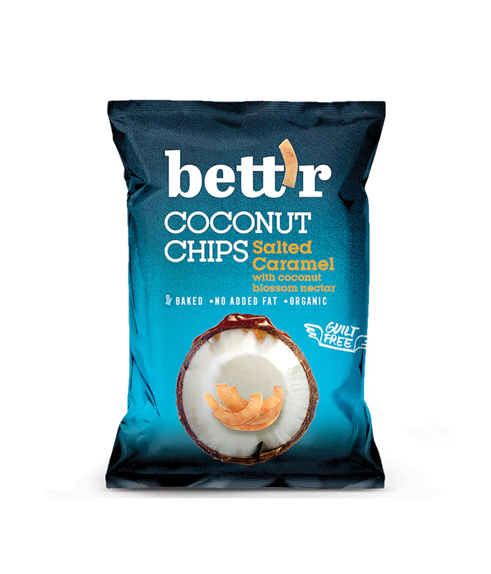 Bett'r - Coconut Chips Salted Caramel 40g