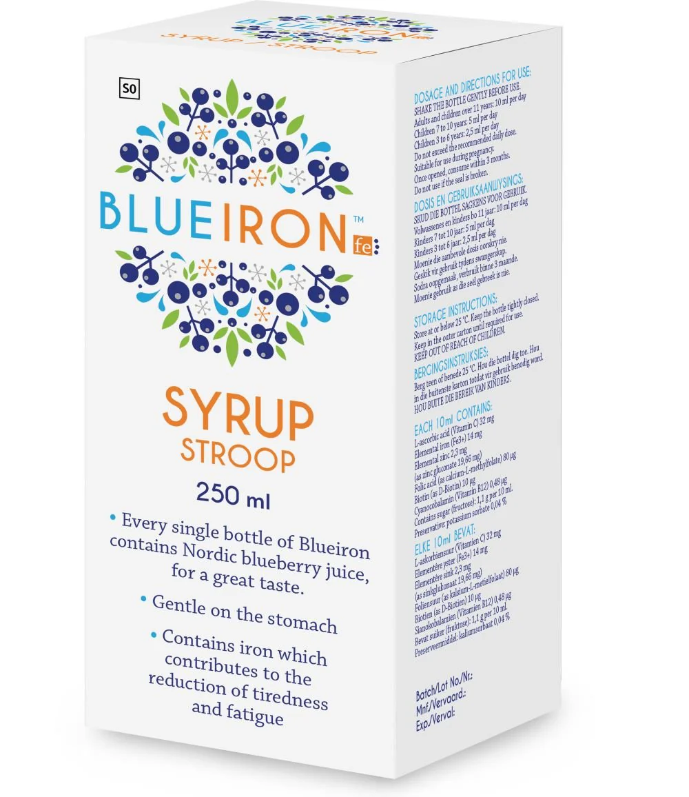 Blueiron - Original Blueberry 250ml - Image 2