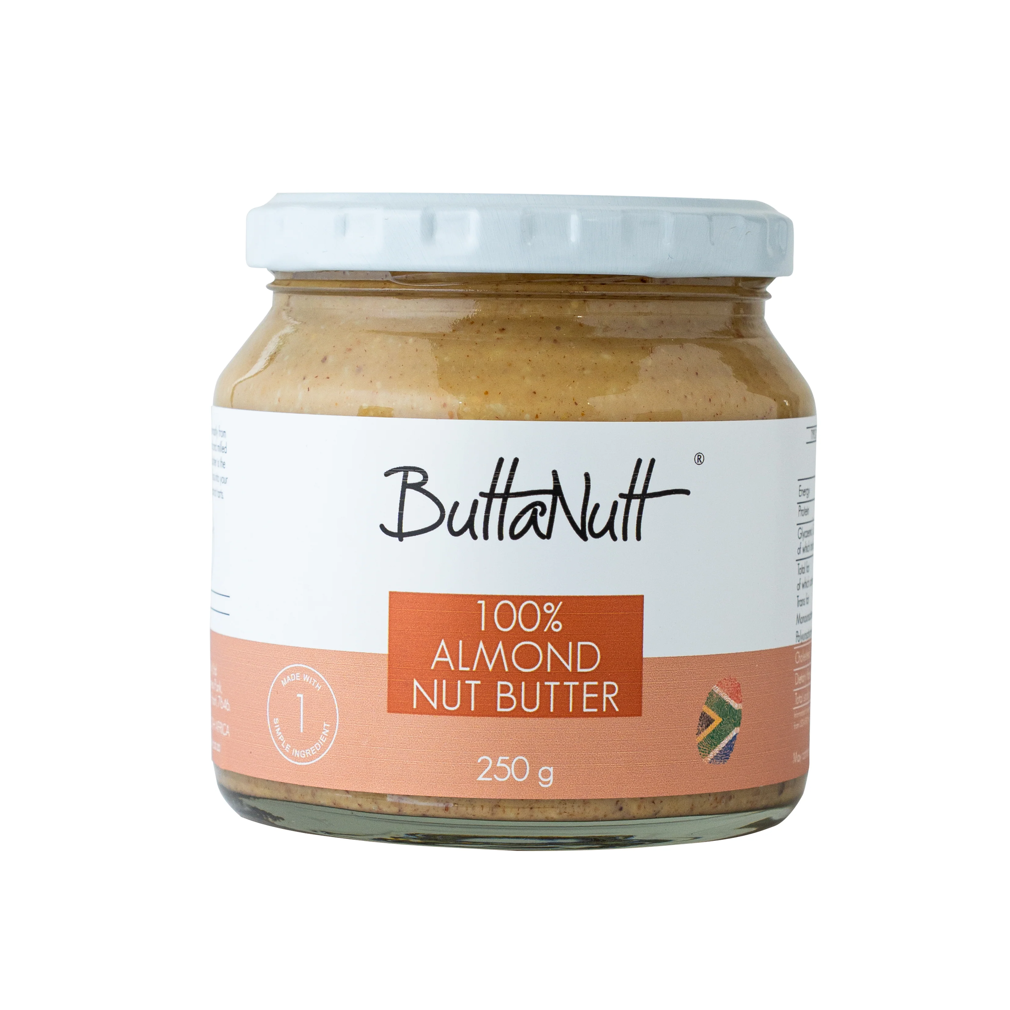 ButtaNutt - 100% Almond Nut Butter 250g - Image 3