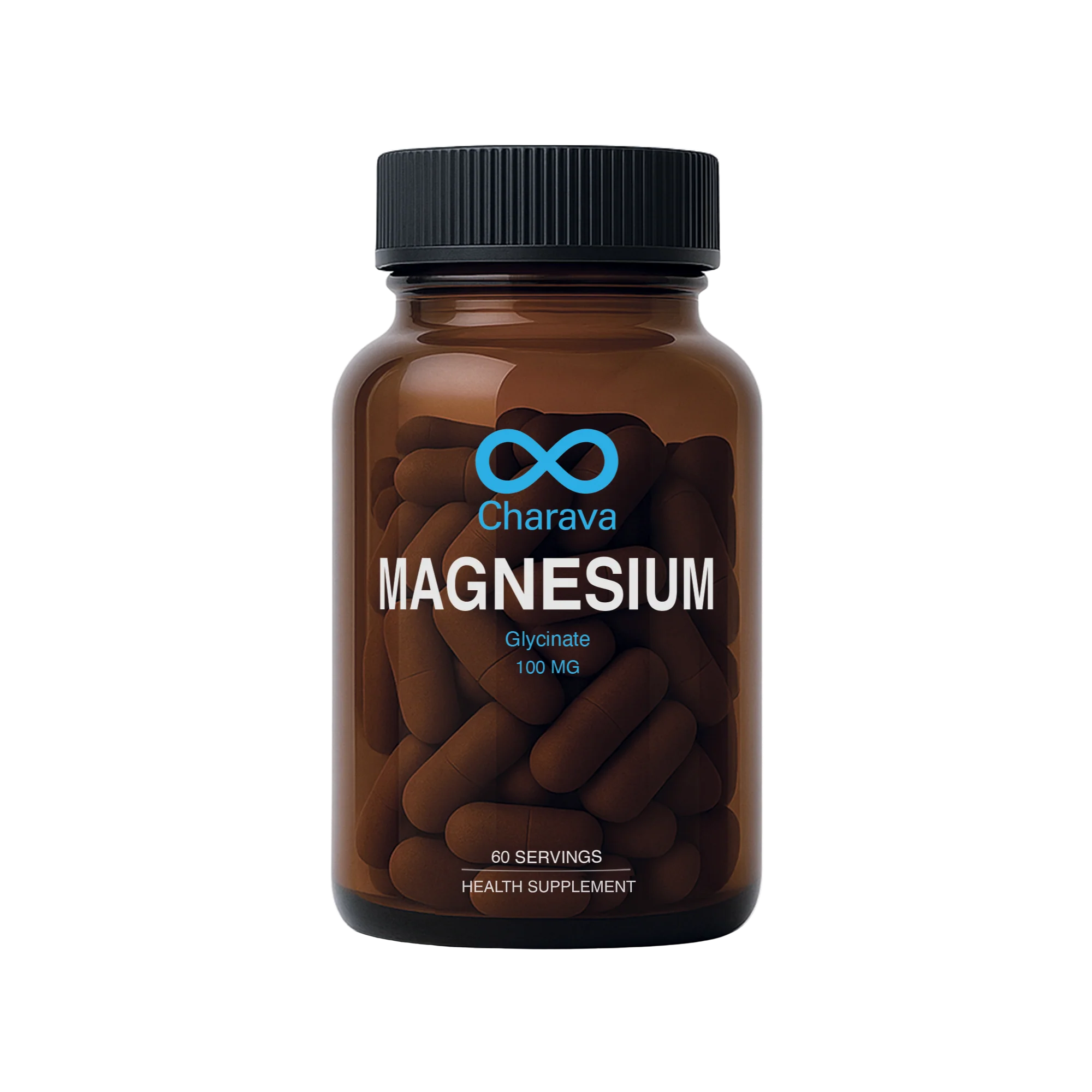 Charava - Magnesium Glycinate 100mg 60s