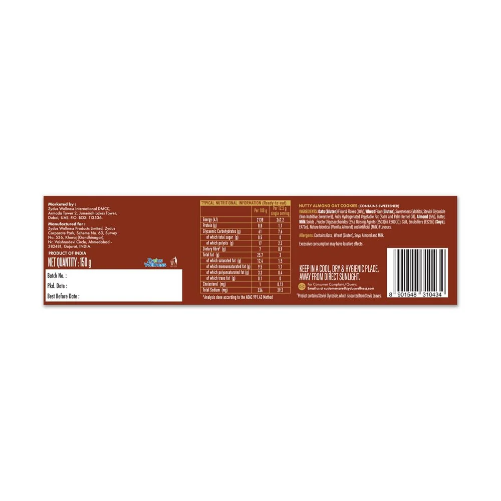 D'Lite - Cookies Almond 150g - Image 2