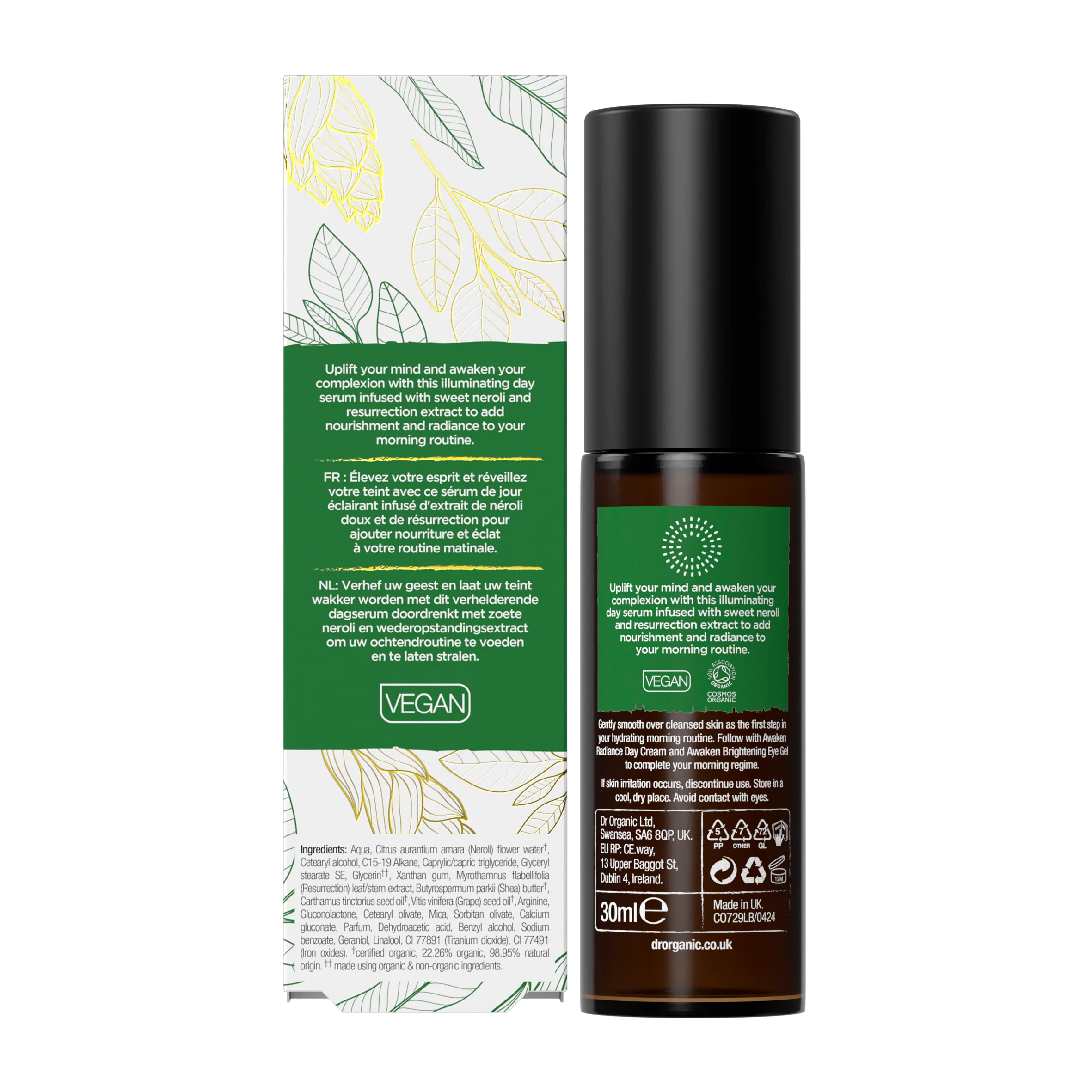 Dr Organic - Evoke Awaken Day Elixir 30ml - Image 2