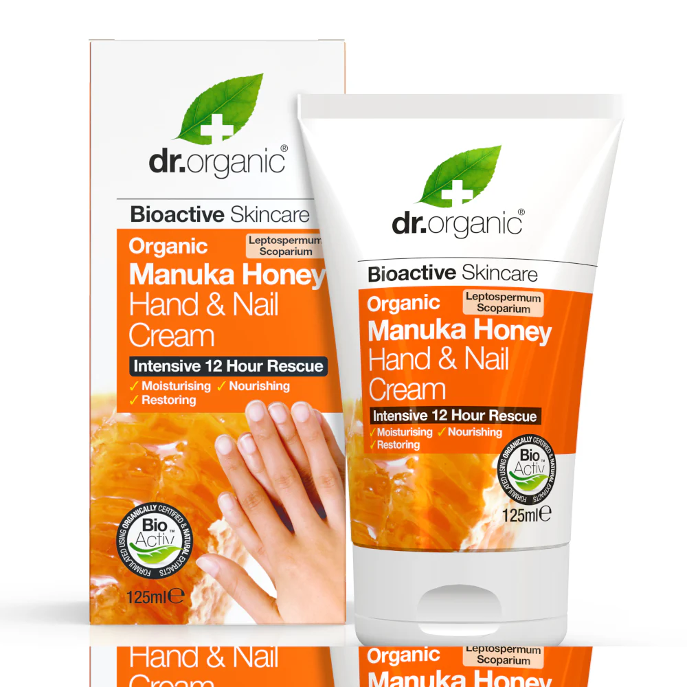 Dr Organic - Manuka Honey Hand & Nail Cream 125ml