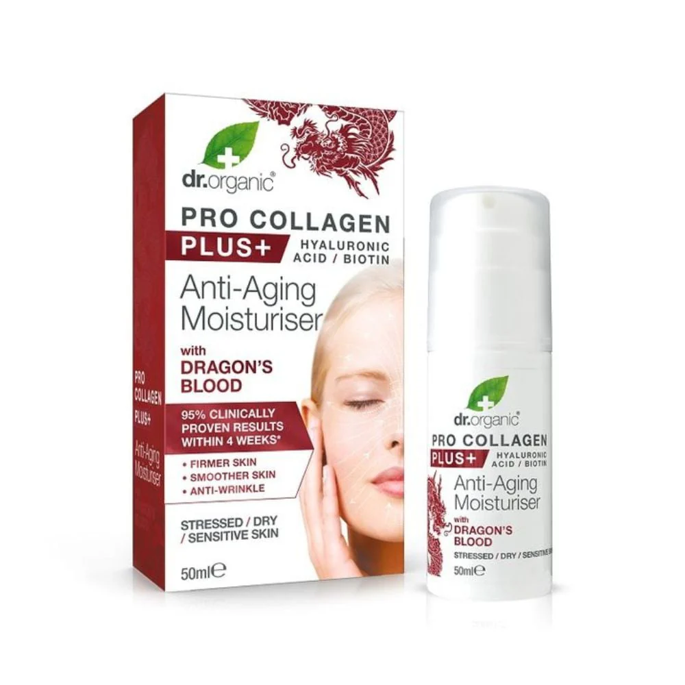 Dr Organic - Pro Collagen+ Anti-Ageing Moisturiser With Dragonās Blood 50ml