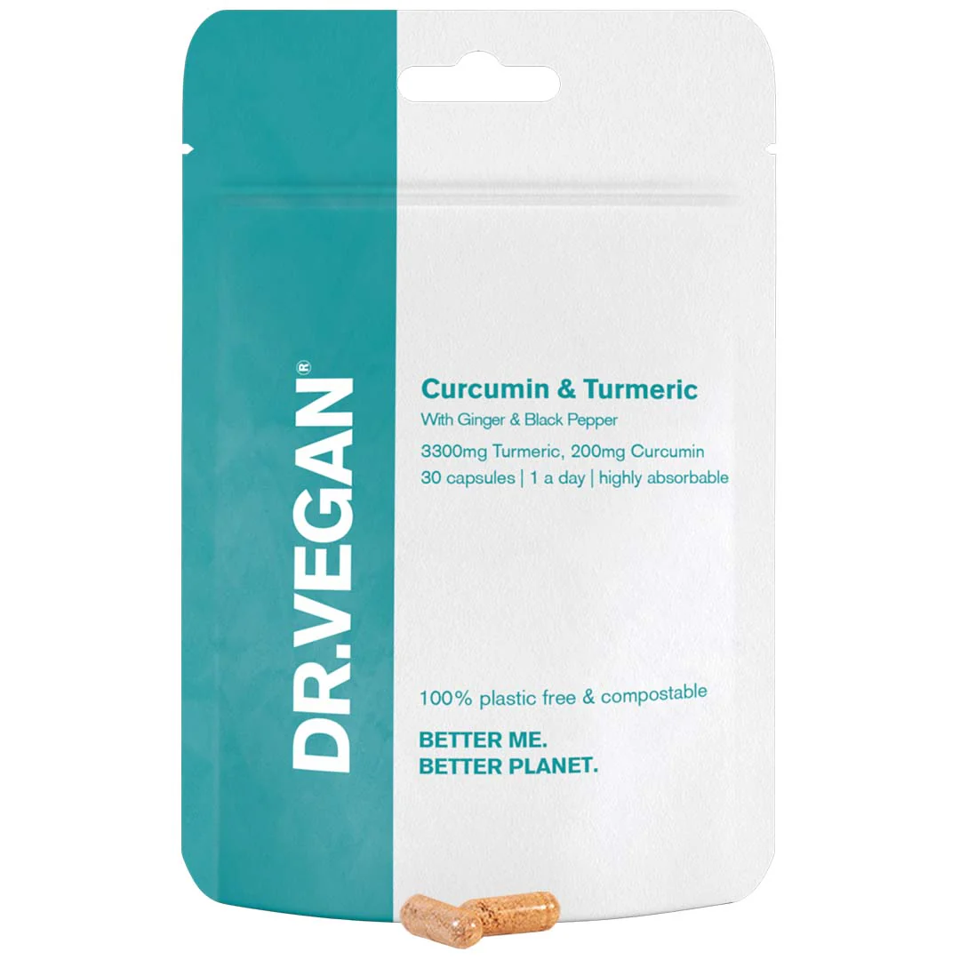 Dr Vegan - Curcumin & Turmeric 30s - Image 2