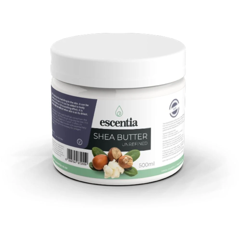 Escentia - Body Butter Shea Butter Unrefined 500ml