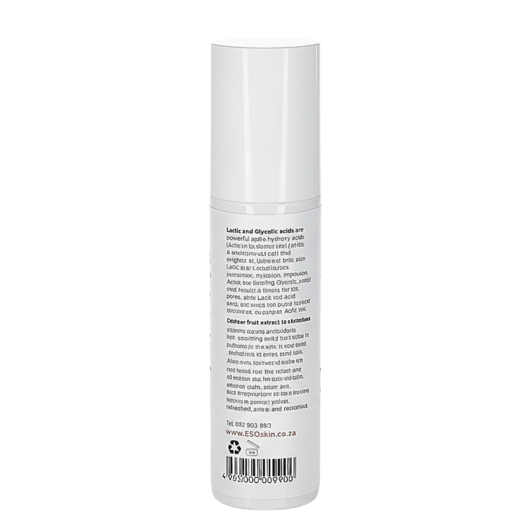 ESQ Skincare - LumiPure AHA Elixir 7% Glycolic & Lactic Acid Toner 120ml - Image 2