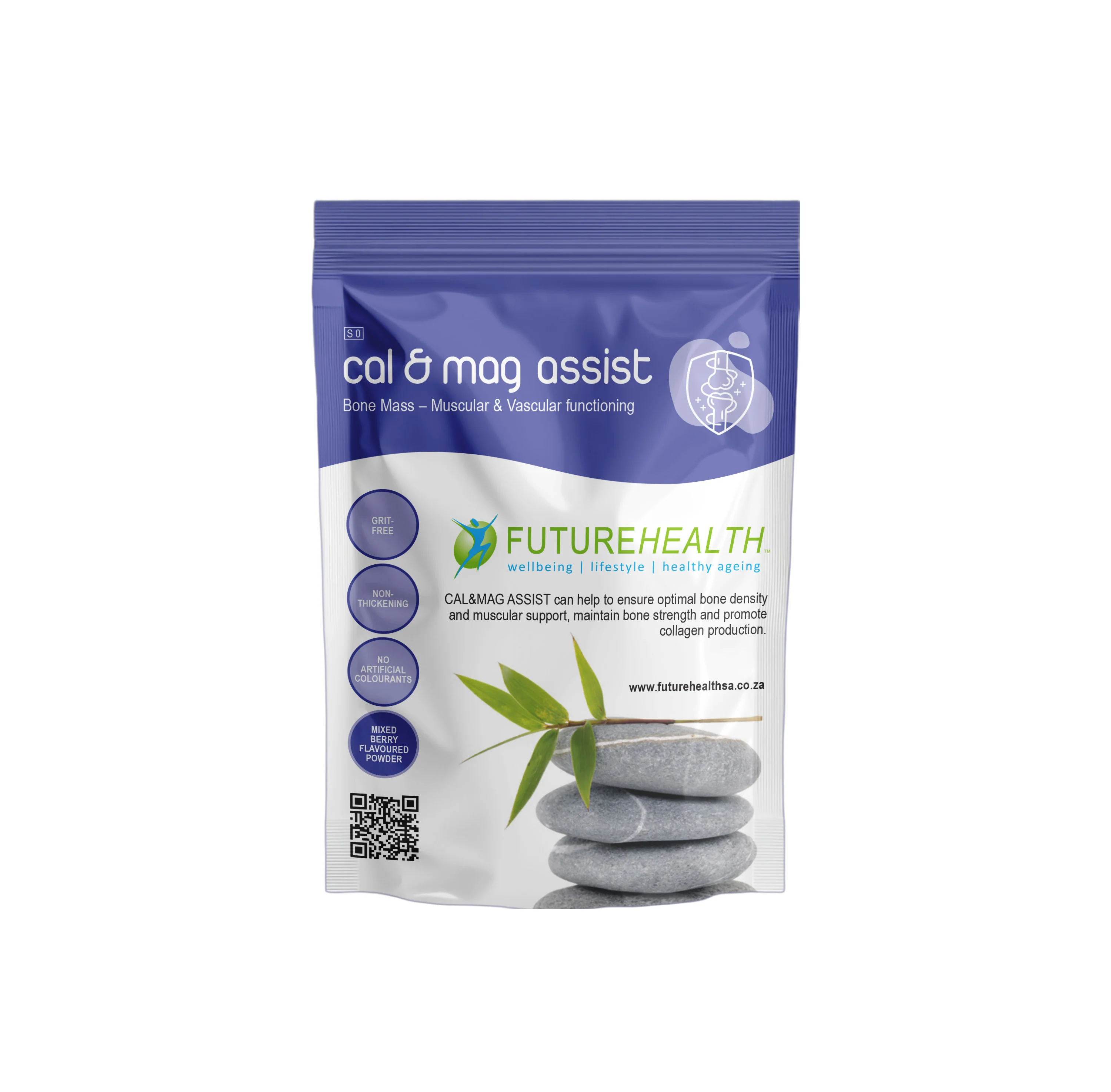 Future Health - Cal & Mag Assist Mixed Berry 315g