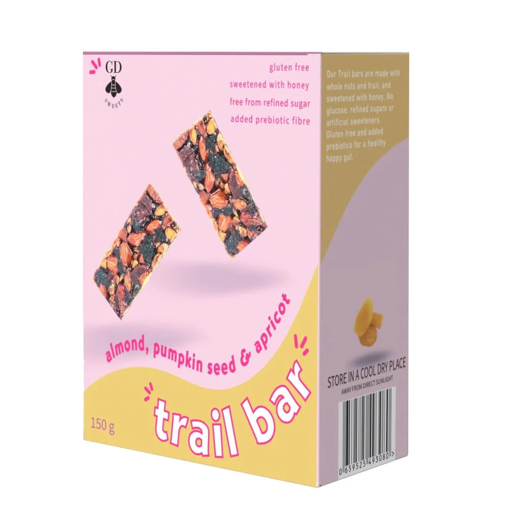 GD - Trail Bar Almond Pumpkin Seed Apricot (6 x 25g) 150g