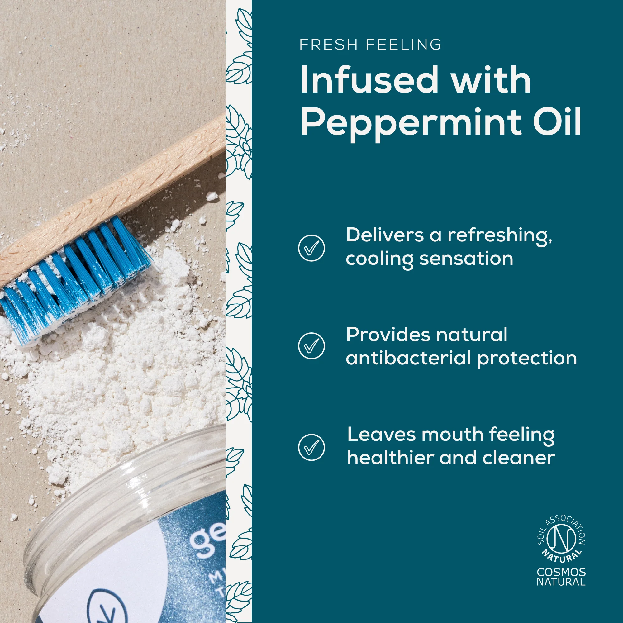 Georganics - Mineral Toothpaste Powder Peppermint 60ml - Image 4