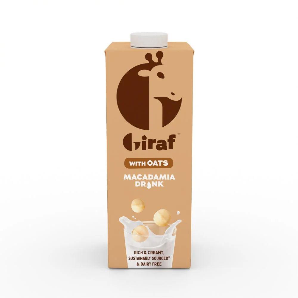 Giraf - Macadamia Oat Milk 1lt