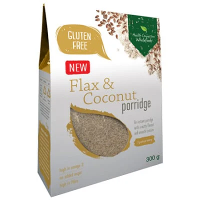 Health Connection - Flax & Coconut Porridge Original 300g