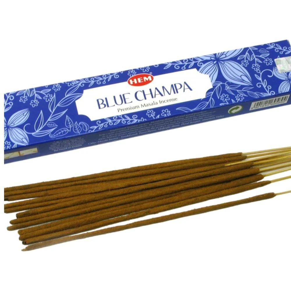 HEM - Incense Blue Champa 15g - Image 2