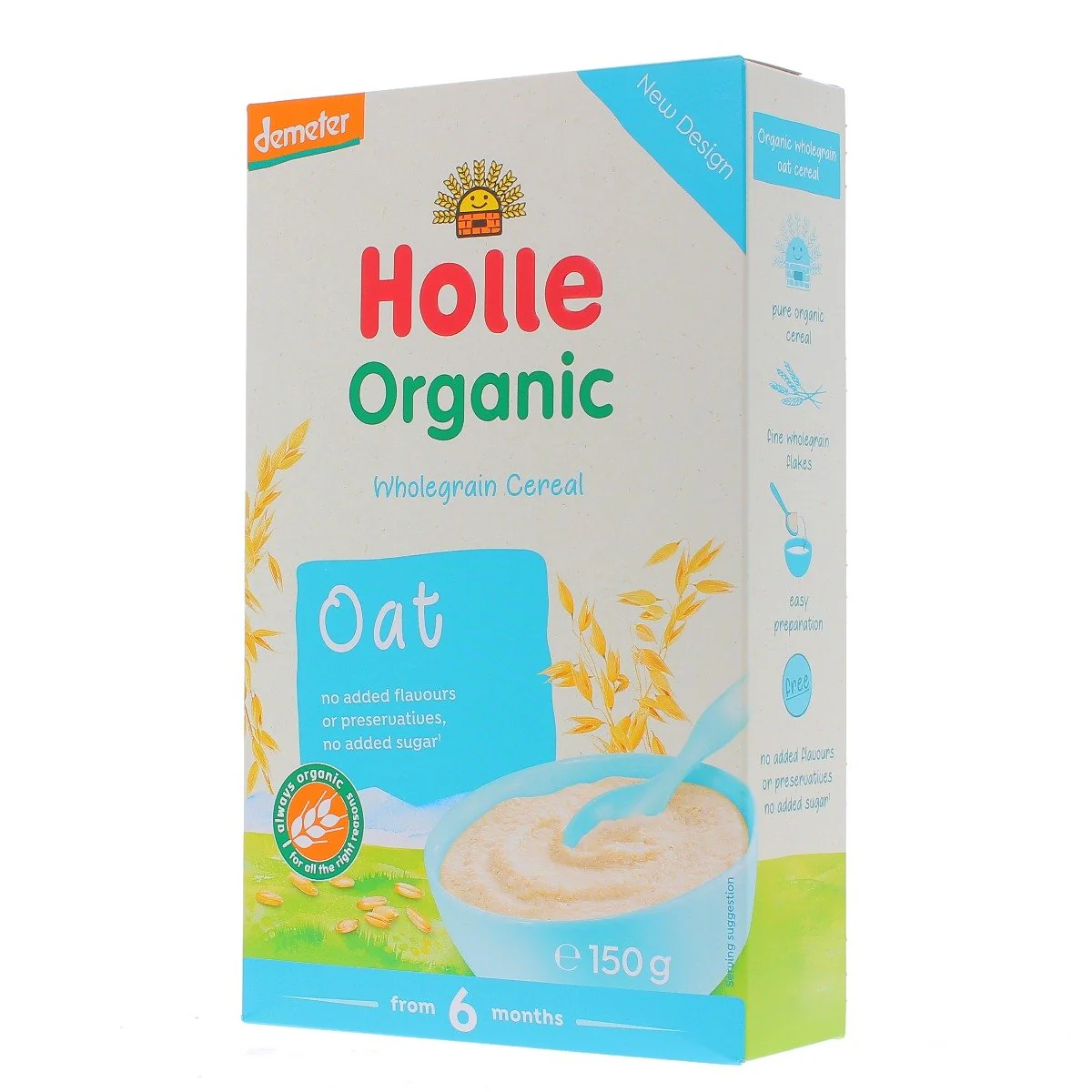 Holle - Organic Baby Oat Cereal 150g - Image 2