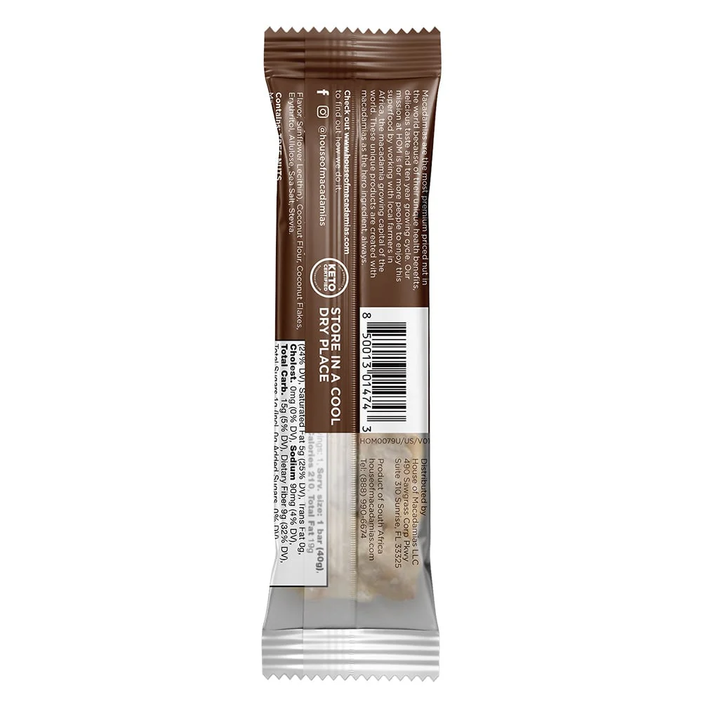 House of Macadamias - Macadamia Bar Chocolate 40g - Image 2