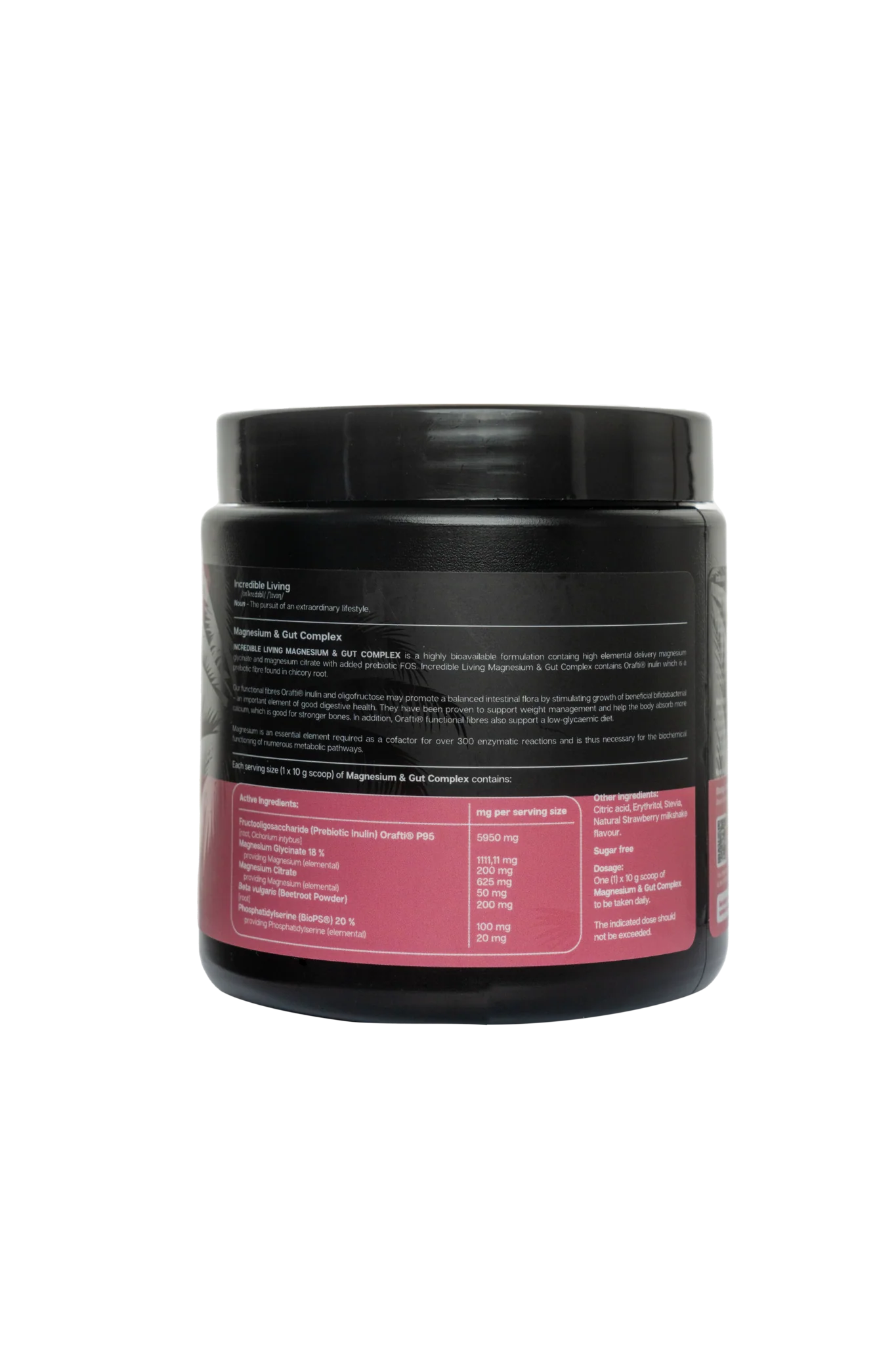 Incredible Living - Magnesium Gut Complex 300g - Image 2