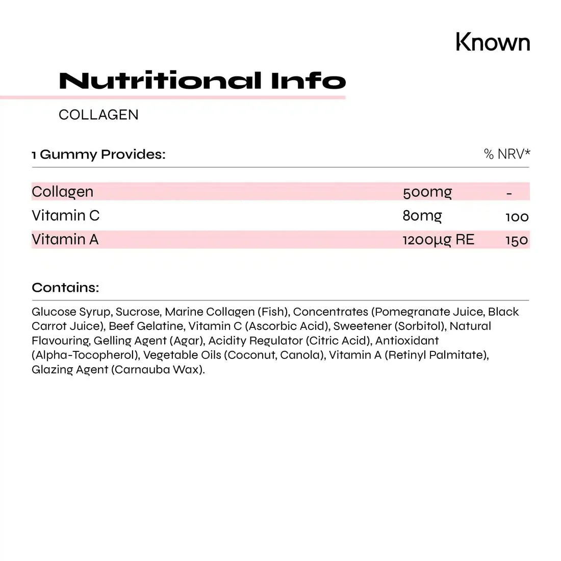 Known - Collagen 60s - Image 2
