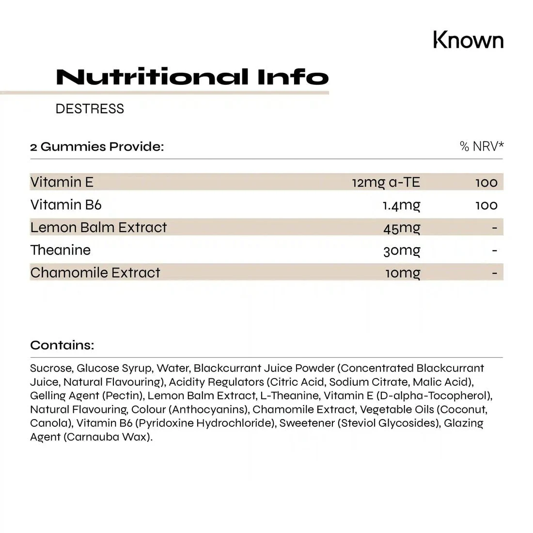 Known - Destress 60s - Image 2