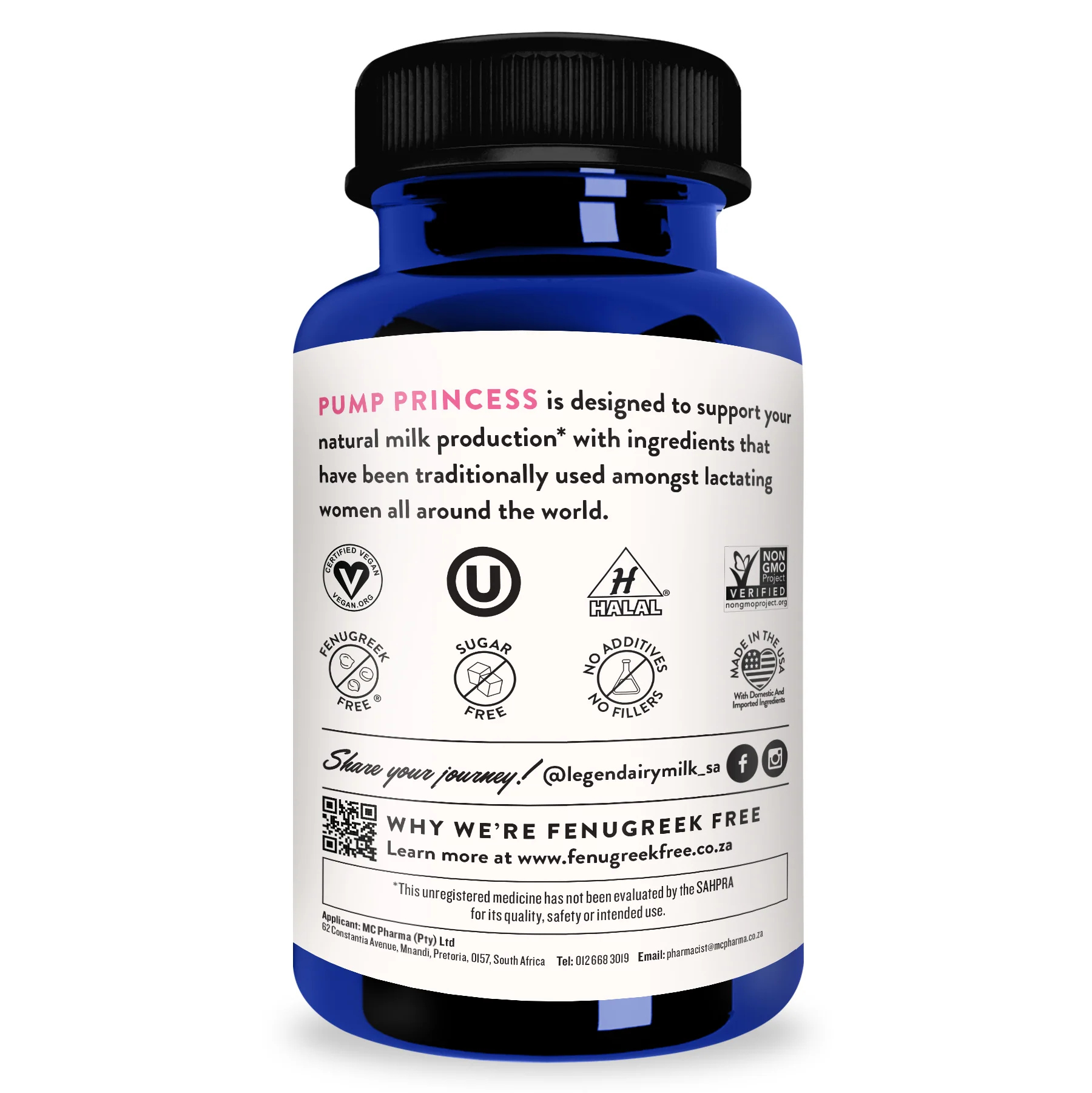 Legendairy Milk - Pump Princess Herbal Lactation Supplement 180s - Image 2
