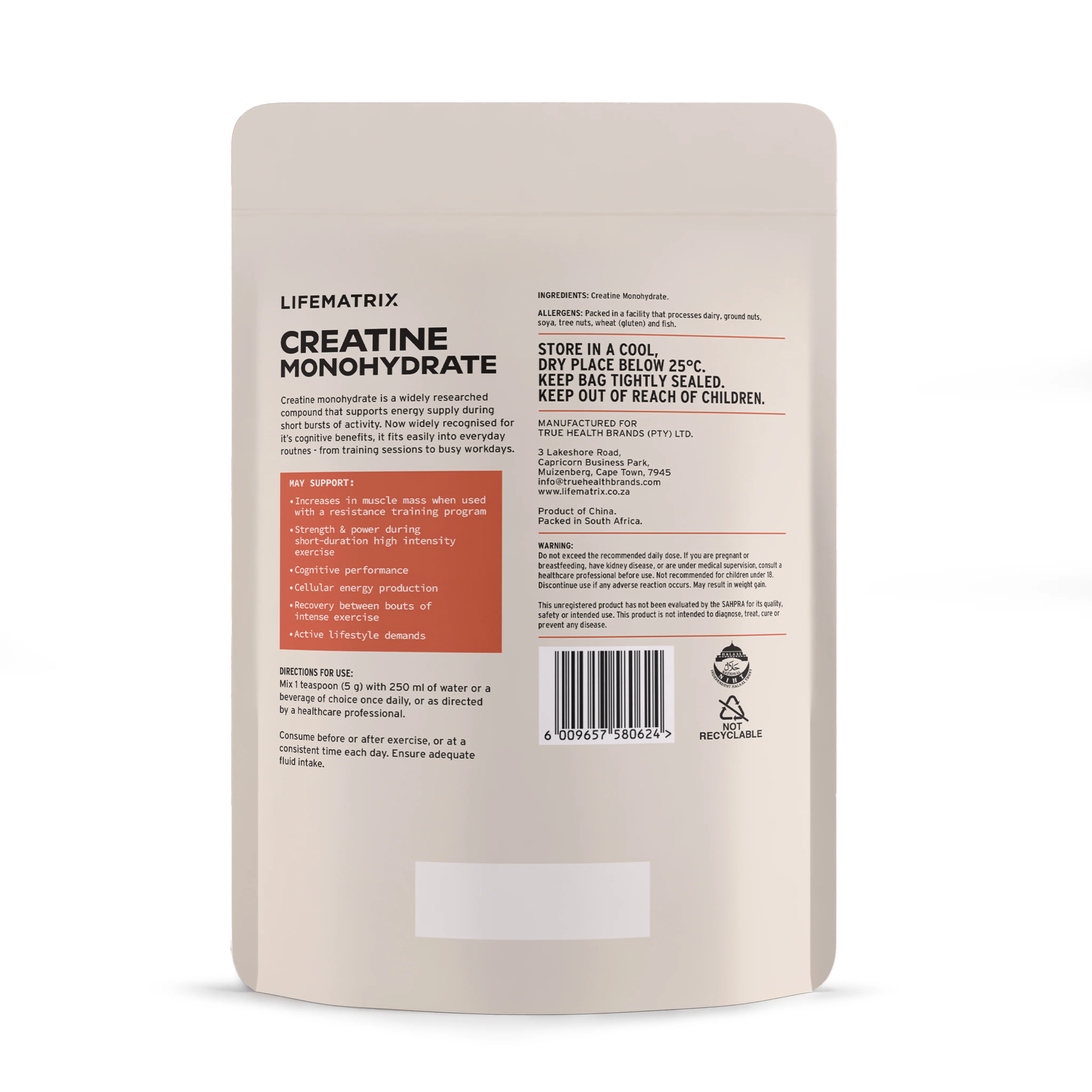 Lifematrix - Creatine Monohydrate 350g - Image 3