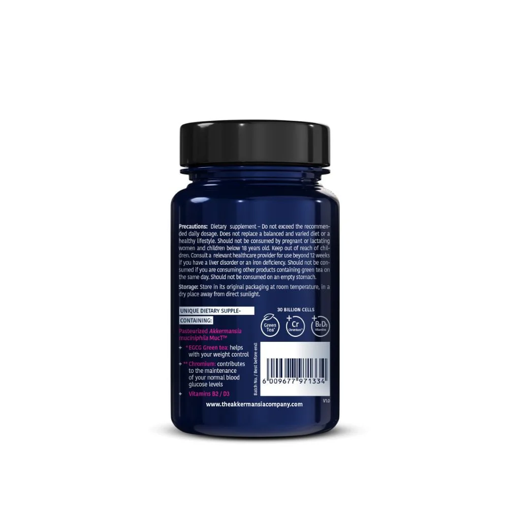 Metagenics - Akkermansia MucTâ„¢ Healthy Weight 30s - Image 2