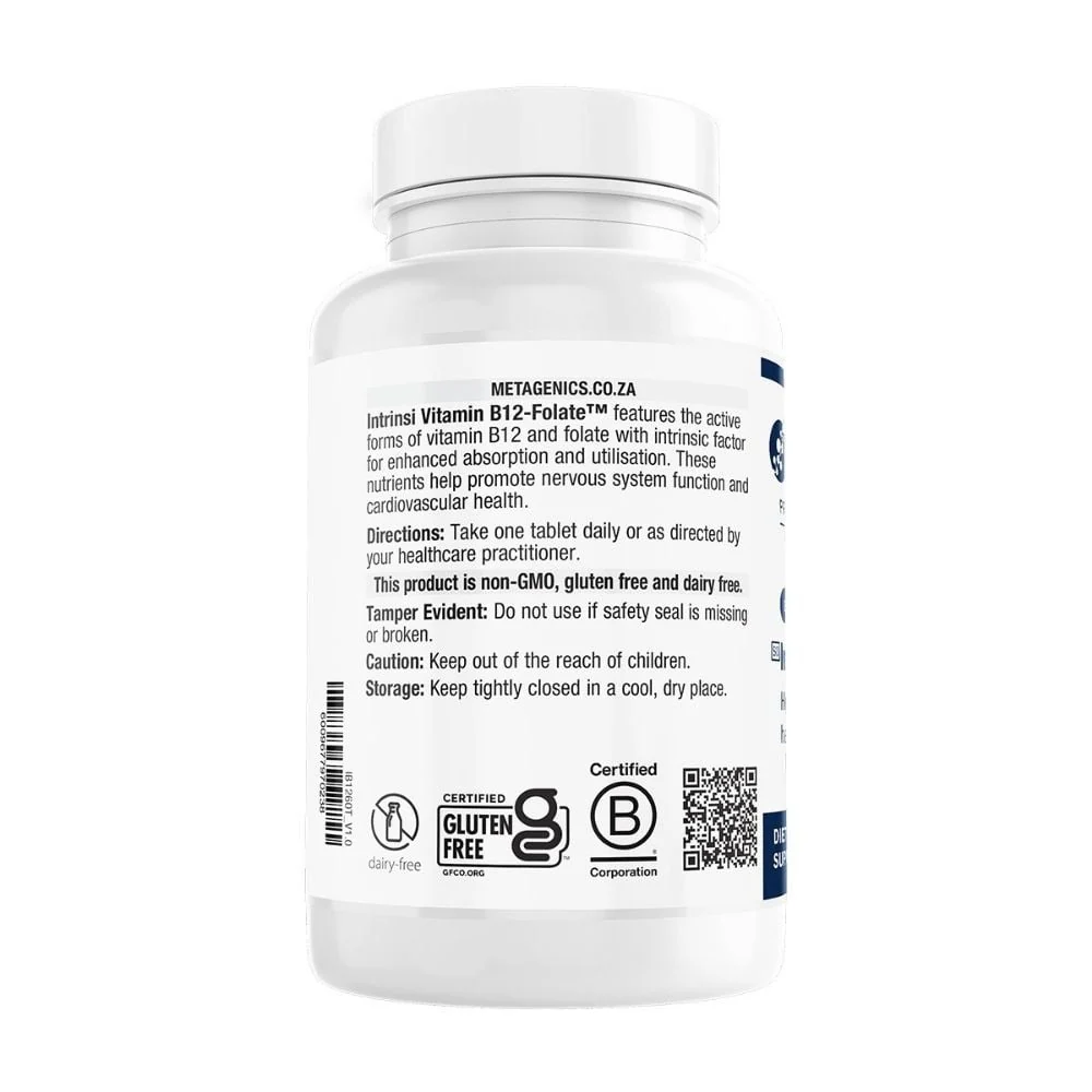 Metagenics - Intrinsi B12-Folate 60s - Image 2