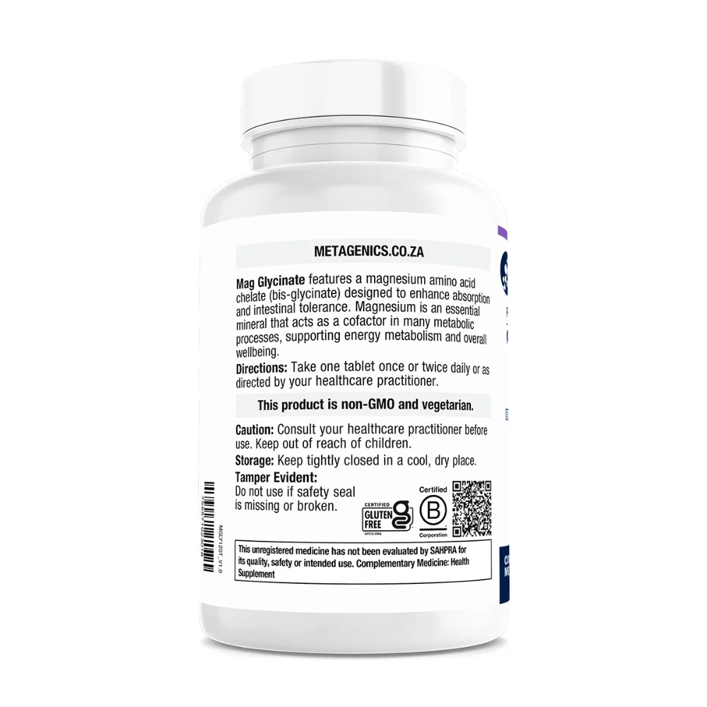 Metagenics - Mag Glycinate 120s - Image 3