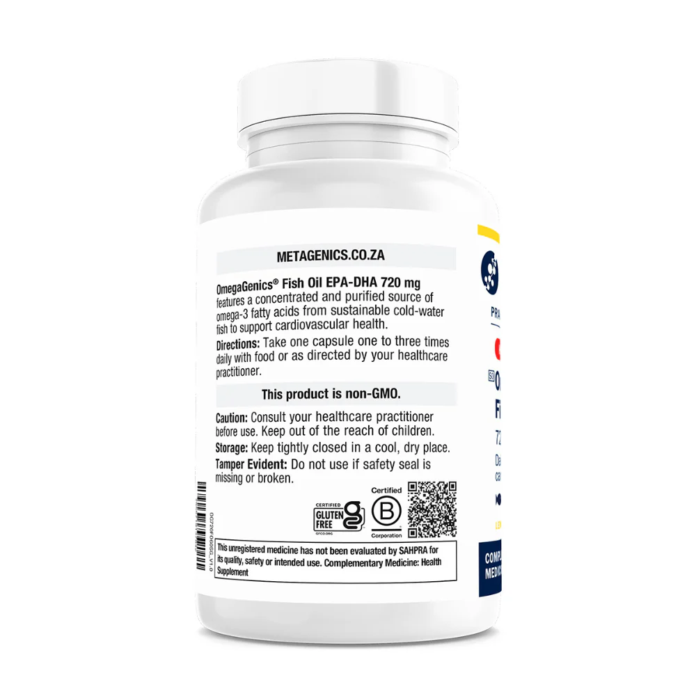 Metagenics - OmegaGenics Fish Oil EPA-DHA 720mg 60s - Image 3