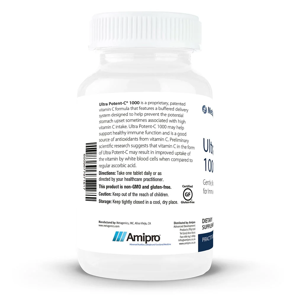 Metagenics - Ultra Potent-C Vitamin C 1000 Tablets 30s - Image 4