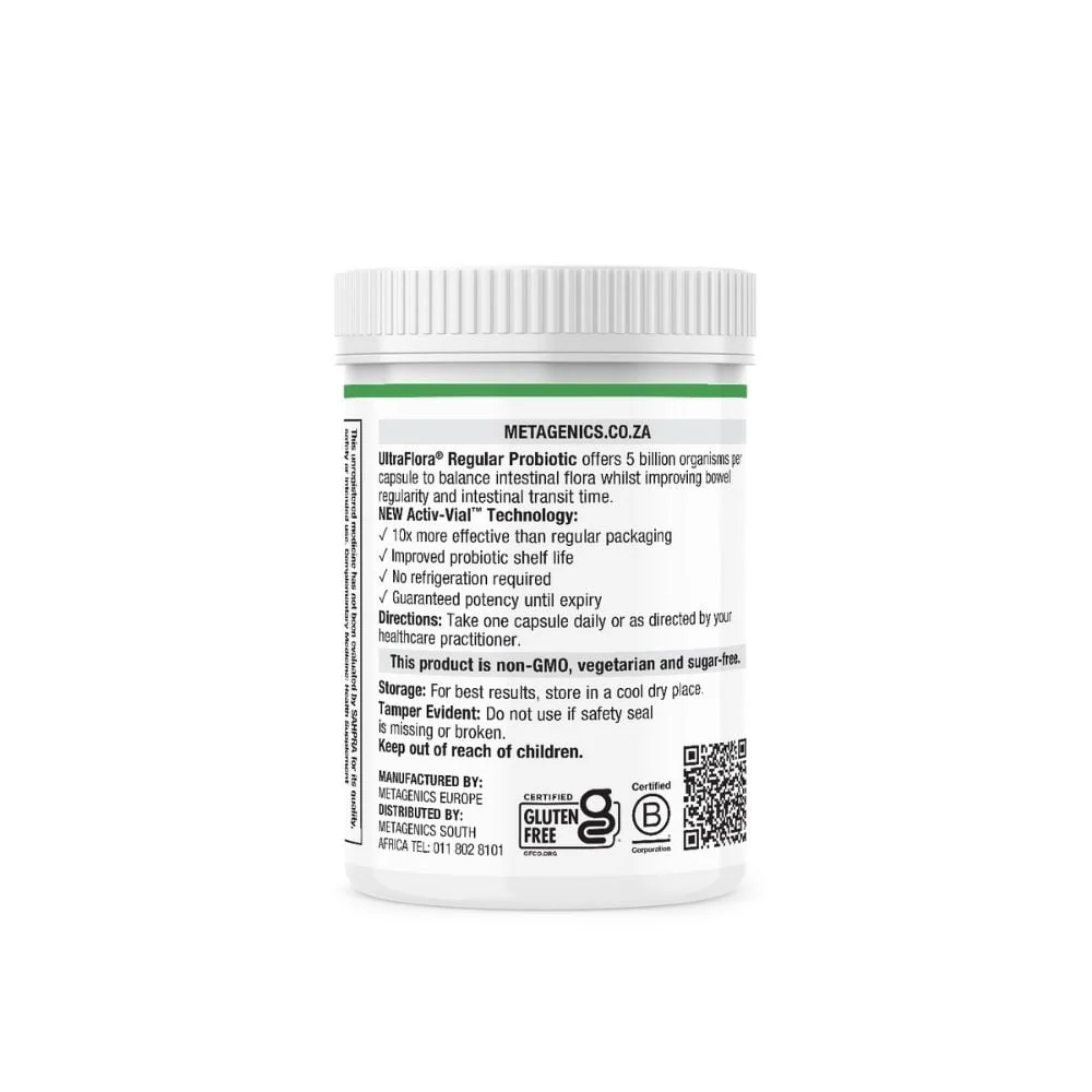 Metagenics - UltraFlora Regular Probiotic 30s - Image 3