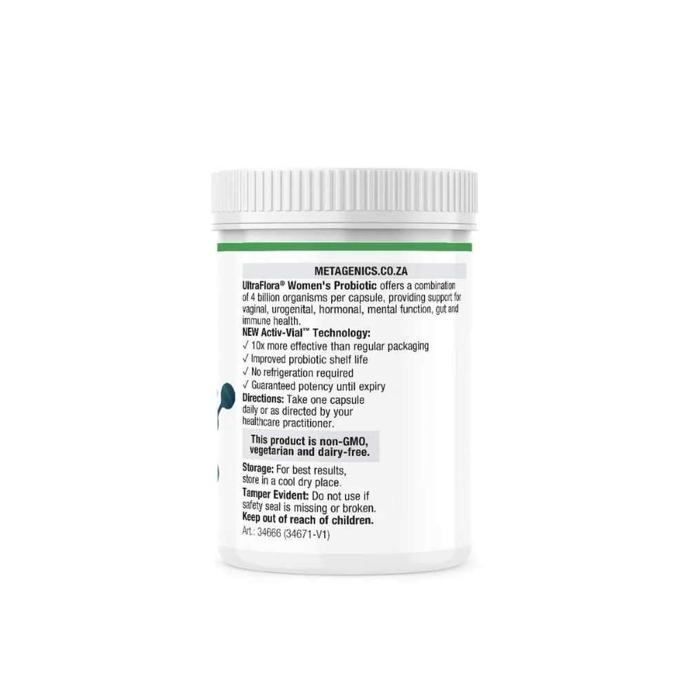 Metagenics - UltraFlora Women's Probiotic 30s - Image 3