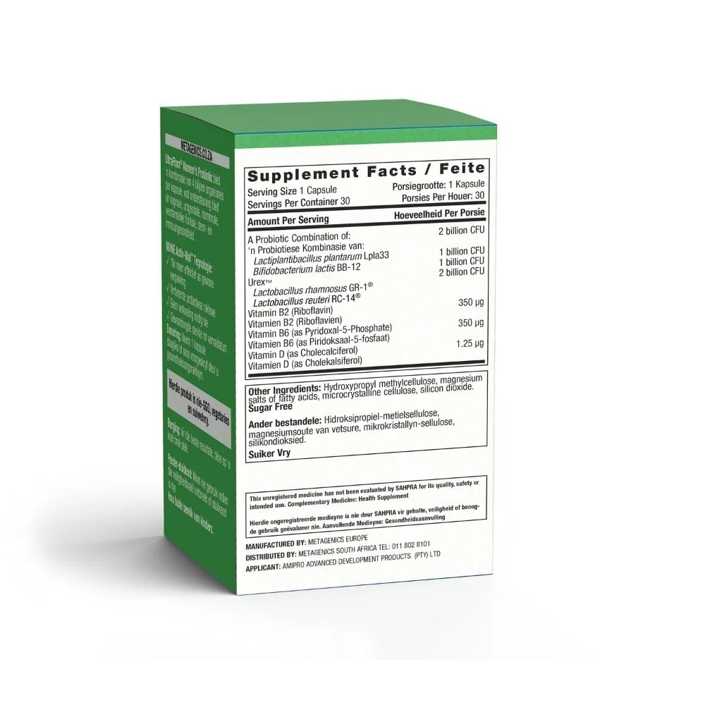 Metagenics - UltraFlora Women's Probiotic 30s - Image 5