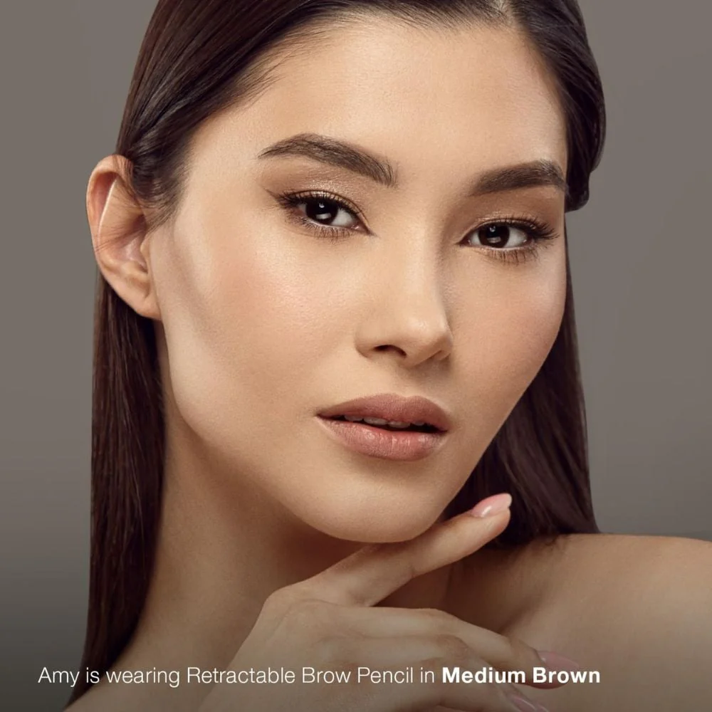Mineral Fusion - Retractable Eyebrow Pencil Medium Brown - Image 3