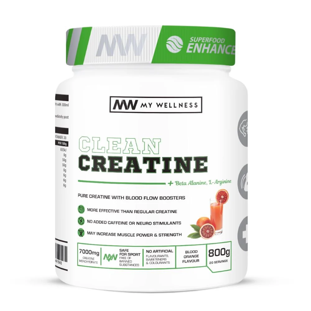 My Wellness - Clean Creatine Blood Orange 800g