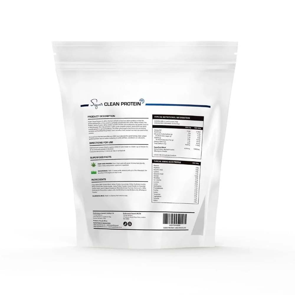 My Wellness - Clean Protein Unflavoured X5 1.8kg - Image 2