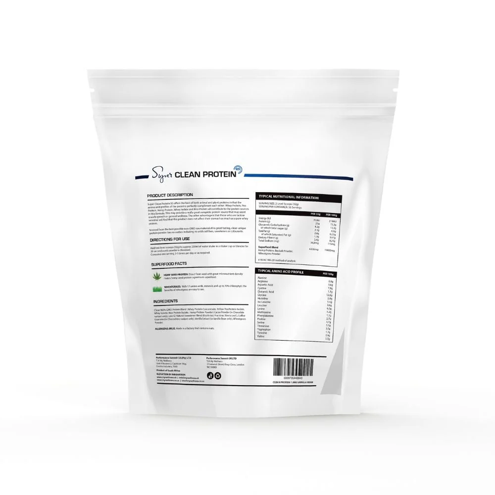 My Wellness - Clean Protein Vanilla X5 1.8kg - Image 2