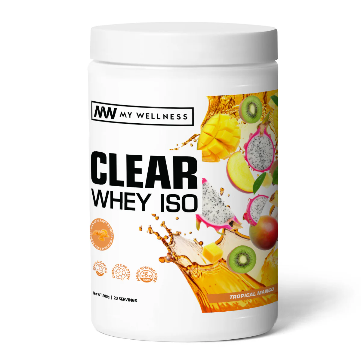 My Wellness - Clear Whey Isolate Tropical Mango 600g