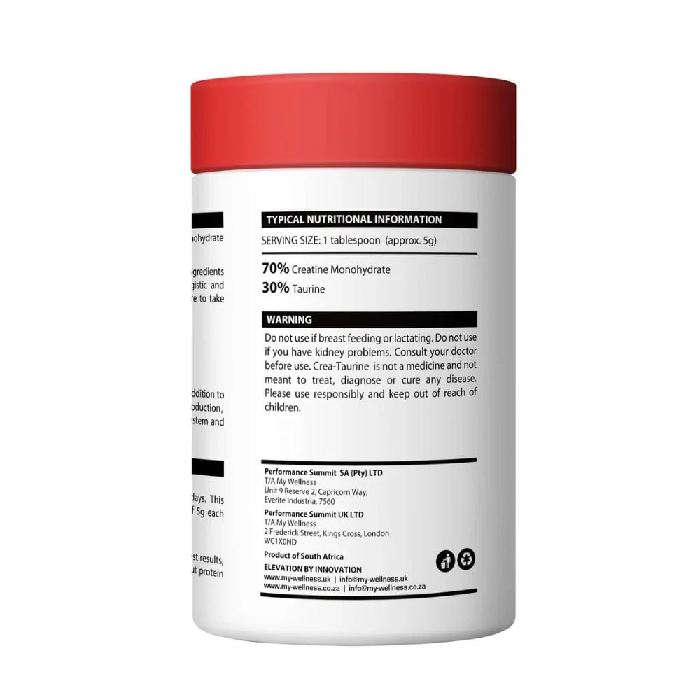My Wellness - Crea-Taurine 200g - Image 2