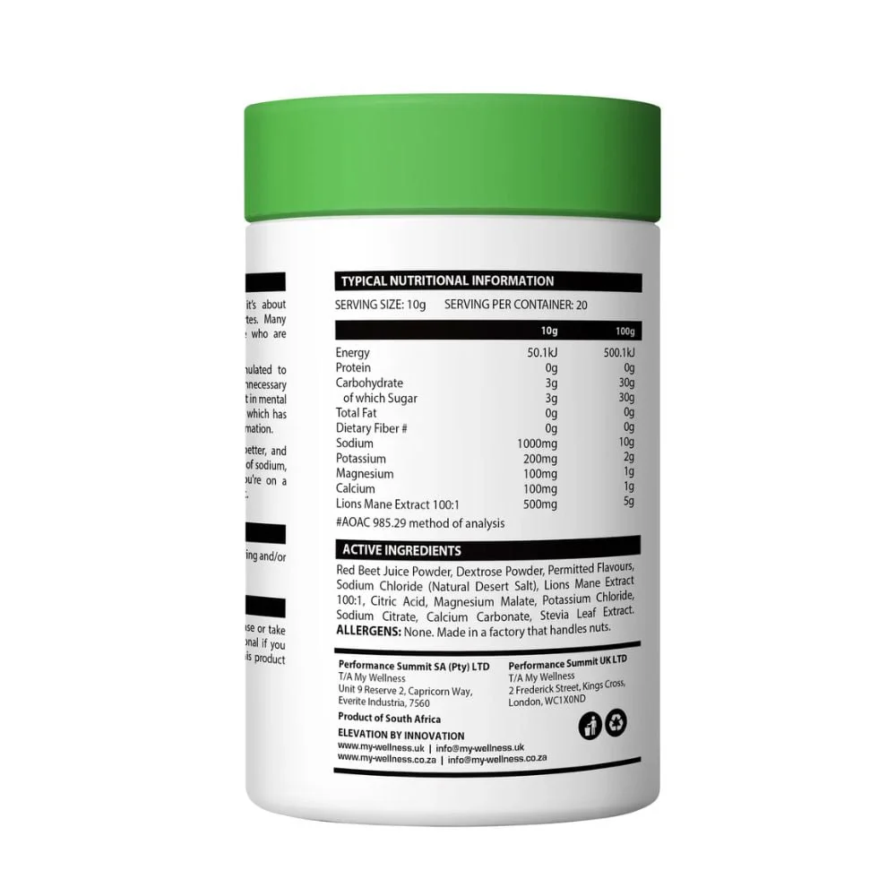 My Wellness - Electro-Lit Pink Lemonade 200g - Image 2