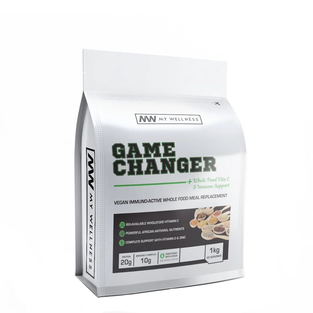 My Wellness - Game Changer Meal Replacement Chocolate 1kg - Image 2