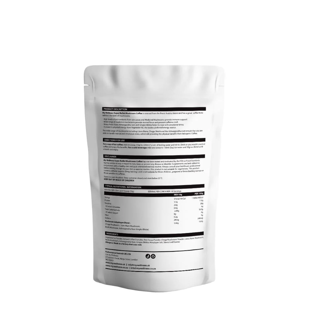 My Wellness - Mushroom Keto Coffee 300g - Image 2