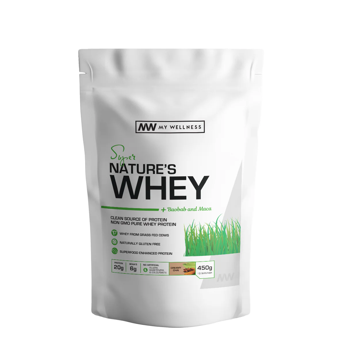 My Wellness - Nature's Whey Chai 450g - Image 4